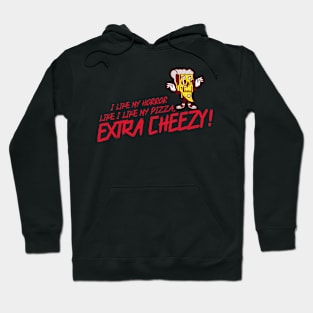 Extra Cheesy Horror Graphic Hoodie